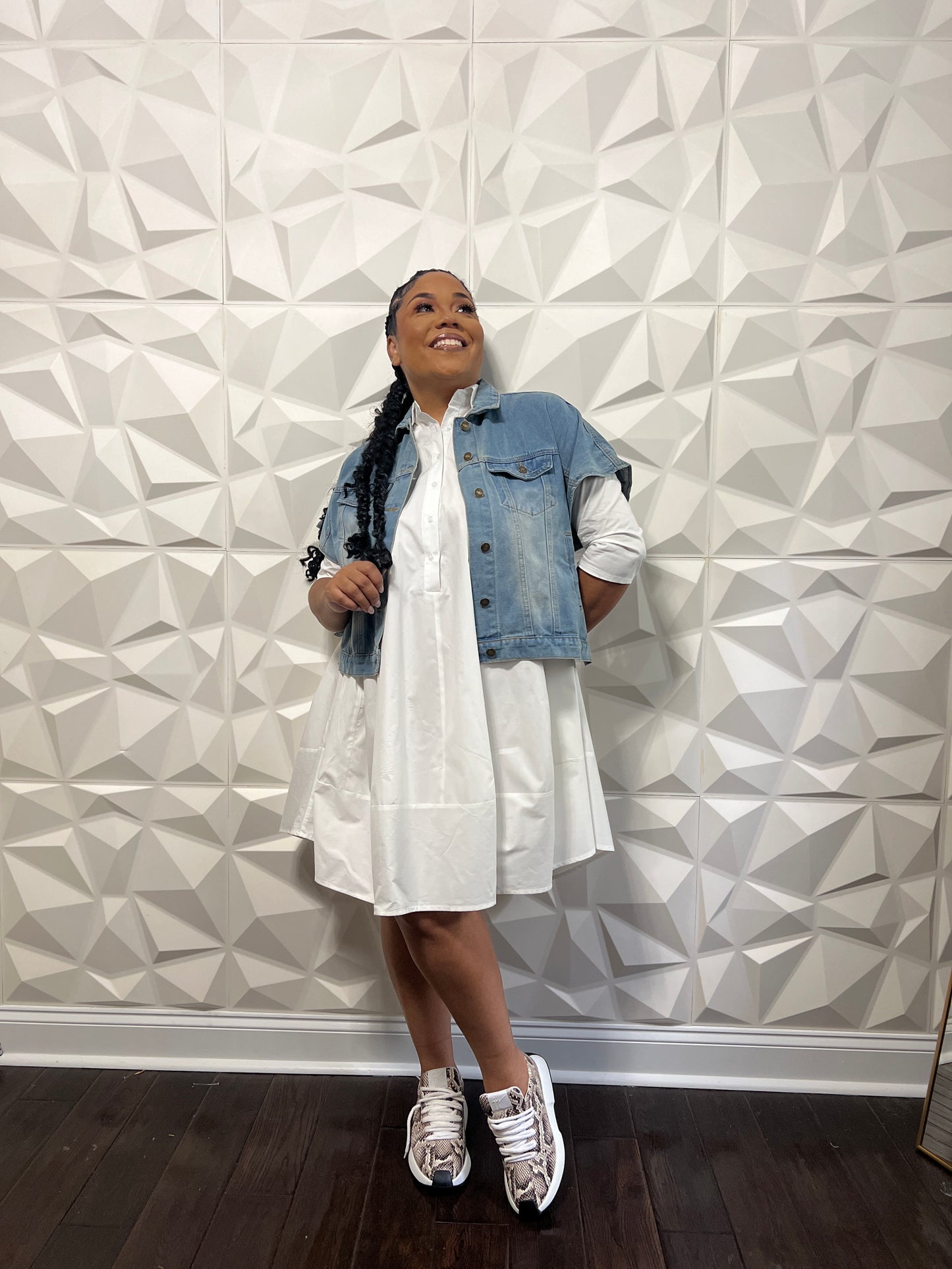 Denim Jacket Shawl