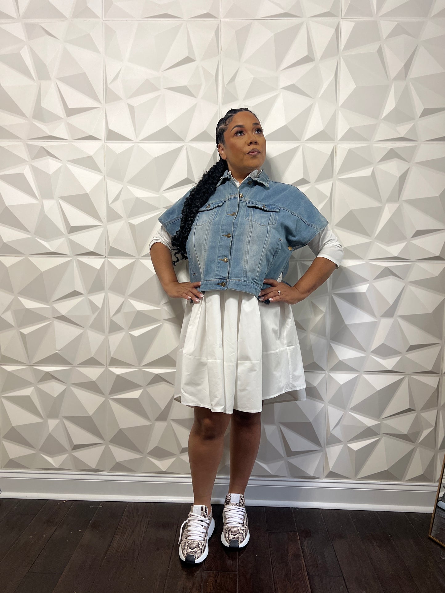 Denim Jacket Shawl