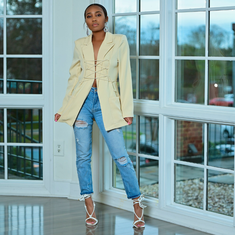 Cross My Heart Blazer